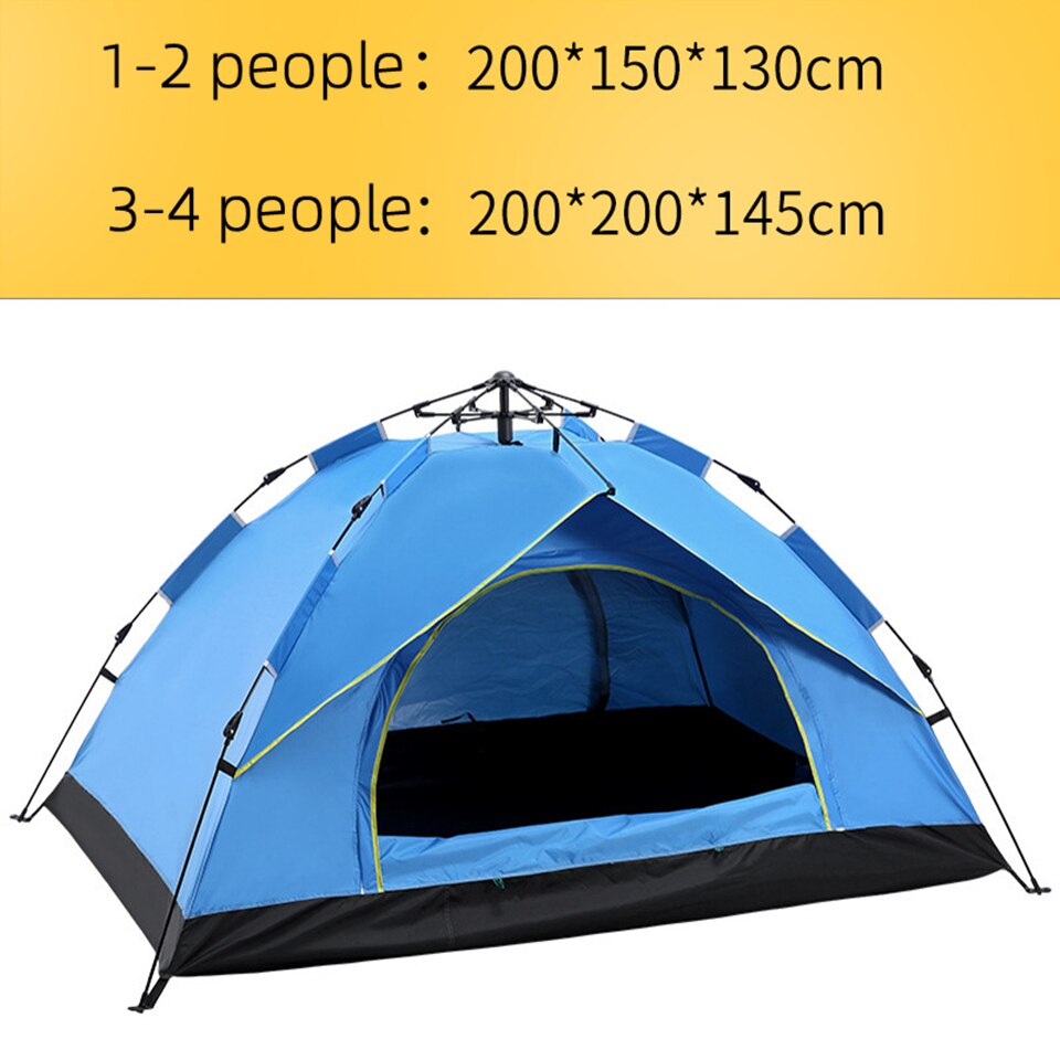 Cheap Goat Tents Backpacking Tent 1 2 Person Lightweight Pop Up Tent Single Layer Outdoor Travel Windproof Waterproof Awning Tent 4 Season Picnic   